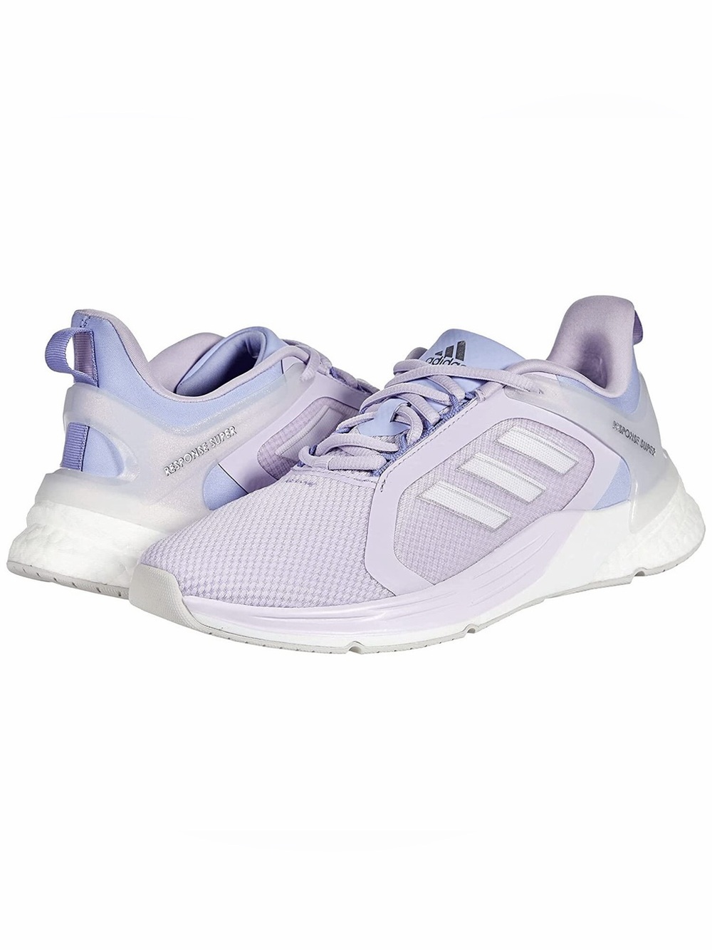 adidas Women's Response Super 2.0 Lavender Athletic Sneakers